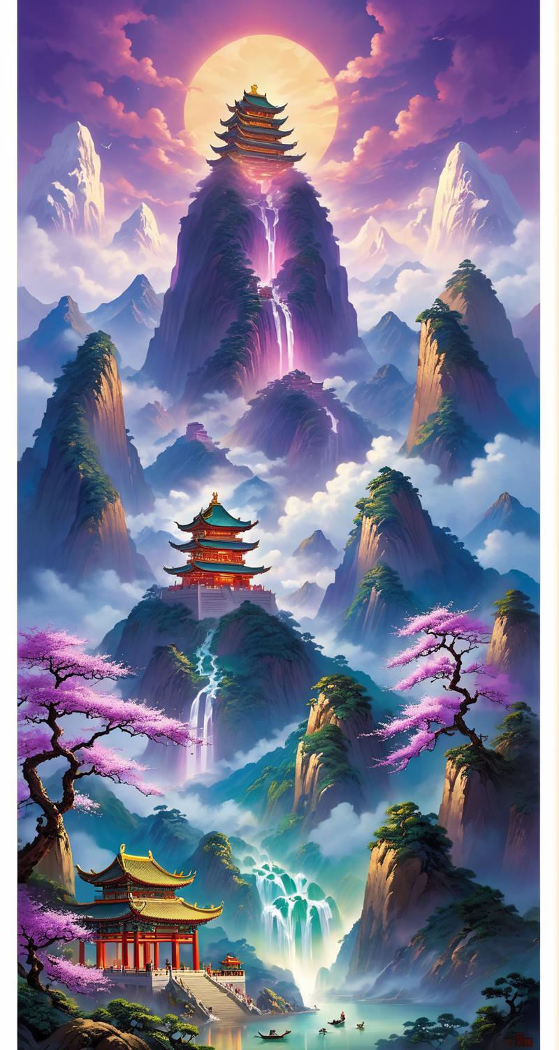 00609-911665873-In front of them was a towering mountain,surging purple qi,and surging auspicious light. At a glance,one could tell that it was.png